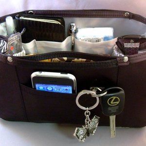 Travel pouch Storage Organizer Purse Insert Bag